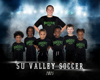 Soccer 5U Black