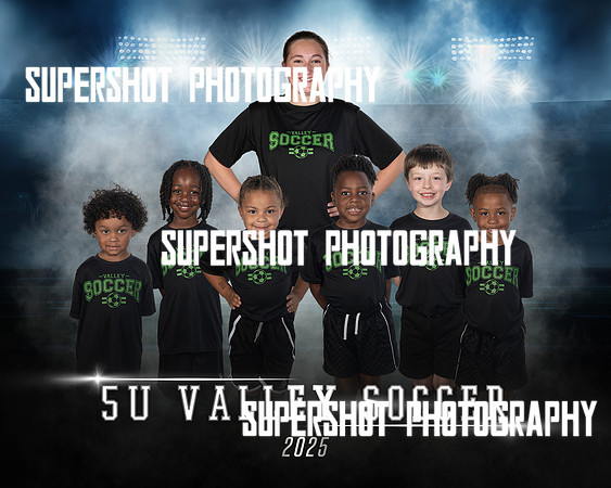 5U Soccer Black Team