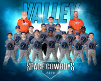 8U Space Cowboys Team
