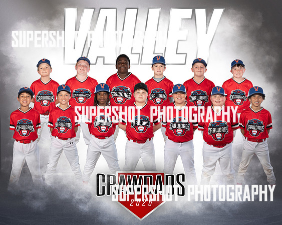 10U Crawdads Team