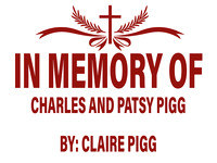 Memory of Charles and Patsy Pigg
