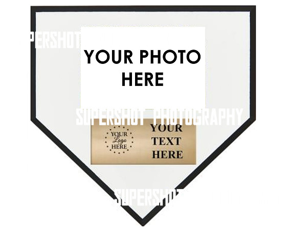 Home plate plaque