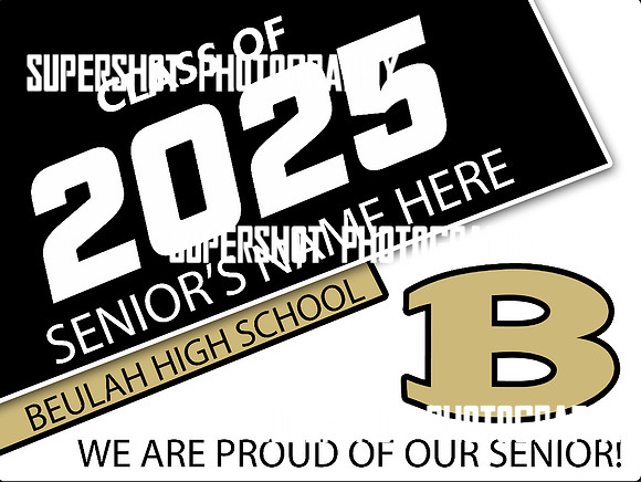 Senior Logo Sign